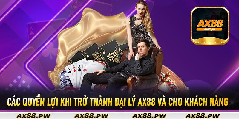 Các quyền lợi khi trở thành đại lý Ax88 và cho khách hàng
