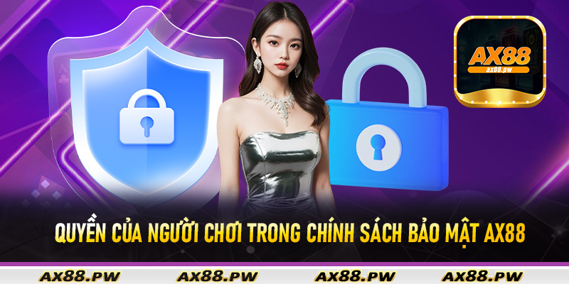 Quyền của người chơi trong chính sách bảo mật Ax88