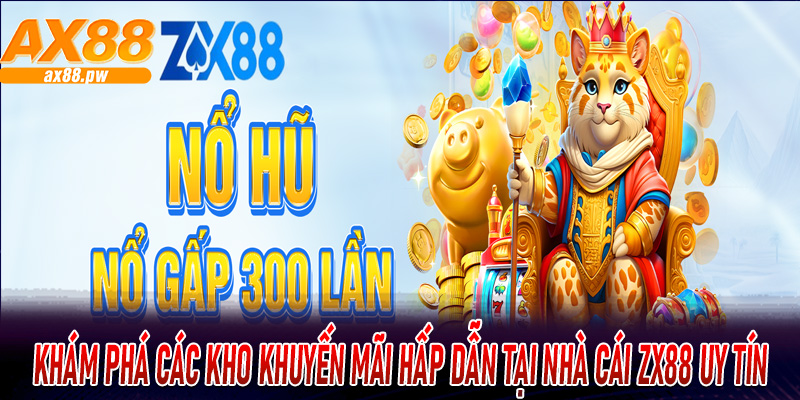 Khám phá các kho khuyến mãi hấp dẫn tại nhà cái ZX88 uy tín